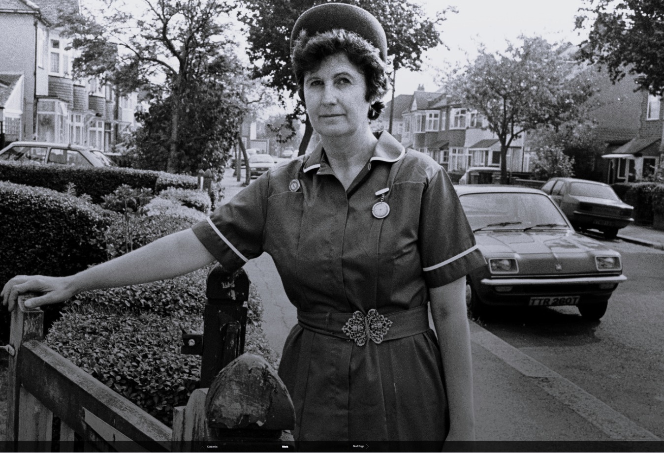 District Nurse on street