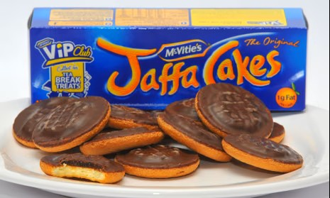 Jaffa Cakes Jaffa Cakes box and cakes