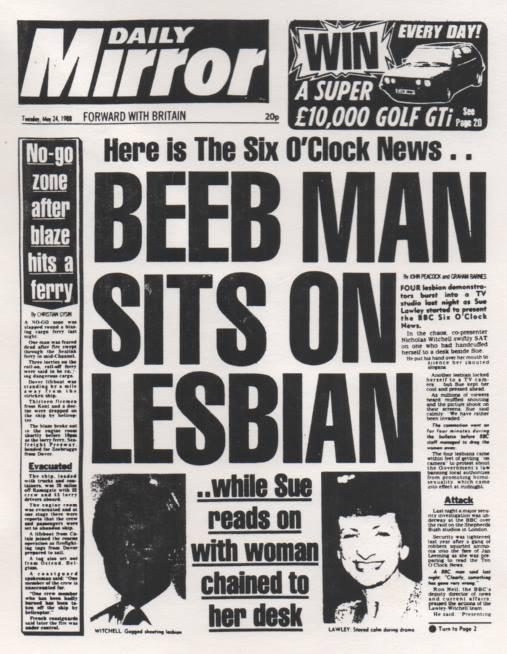Gays and sex - Daily Mirror Daily Mirror Headline