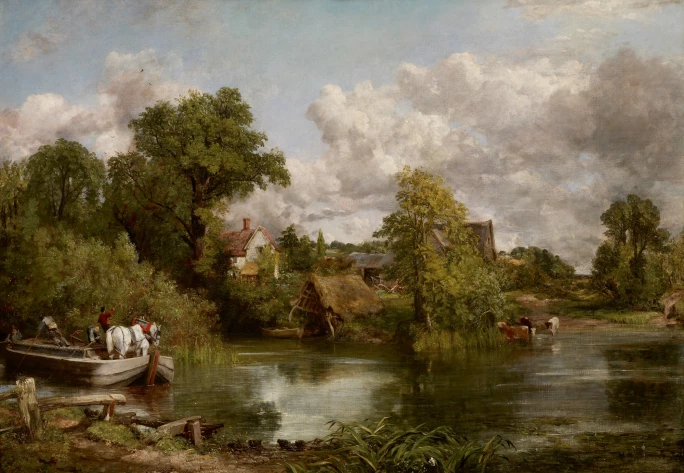 John Constable, The White Horse, 1819 John Constable, The White Horse, 1819