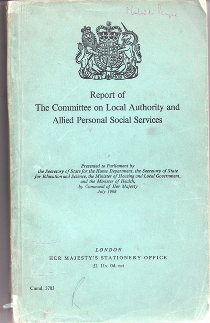 Social work Booklet cover
