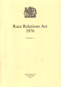 Race Relation act of 1976