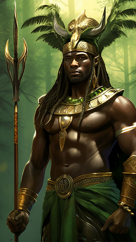 Ossaim, man with a pipe